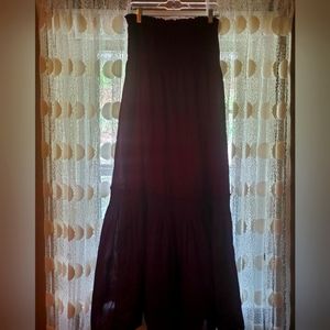 Strapless summer dress